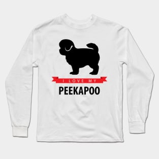 I Love My Peekapoo Long Sleeve T-Shirt